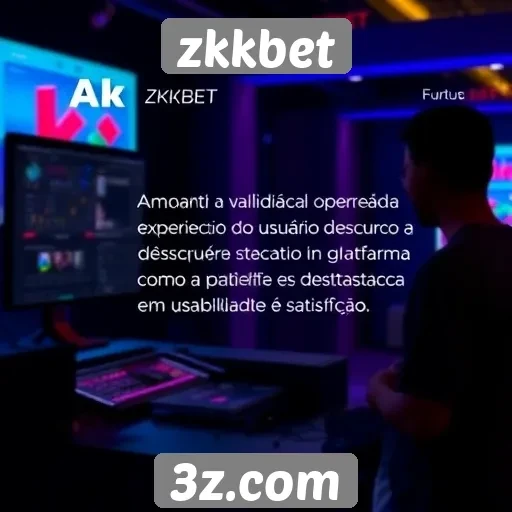 Avaliação da experiência do usuário no ZKKBet