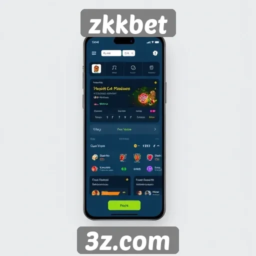 interface do zkkbet é otimizada para usuários móveis